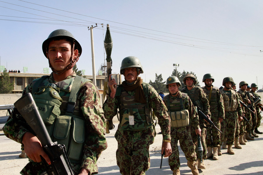 Afghan Soldiers